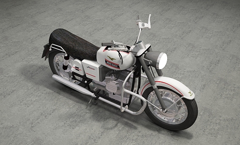 Modern Motorcycle 3d model