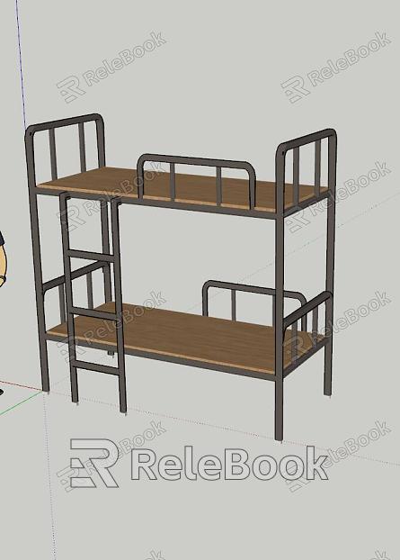 Modern Bed-and-Boot Dormitory Bed-and-Boot Furniture model