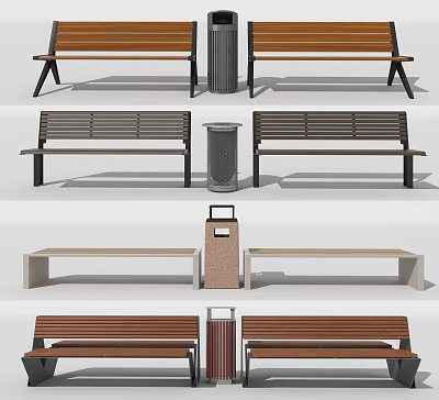 modern outdoor chair outdoor seat 3d model