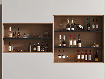 Drinkers Food Drinkers 3d model