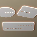 Simple ceiling lamp 3d model