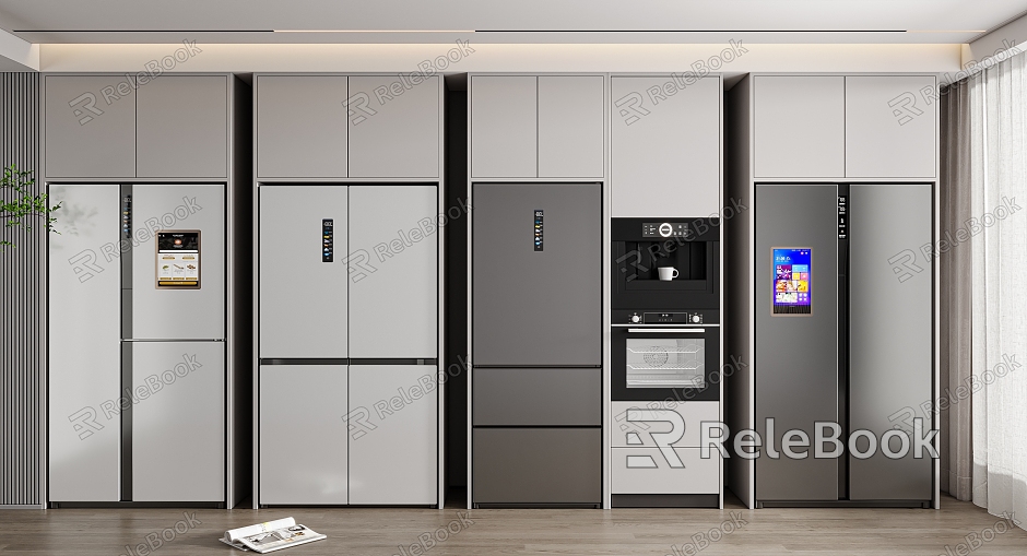 Modern refrigerator model