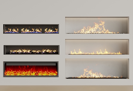 Fireplace 3d model