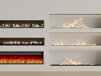 Fireplace 3d model