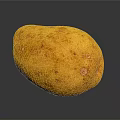 Ripe Orange Papaya with Red Spots on Surface Placed on Dark Background with Reflection