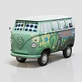 modern bus 3d model