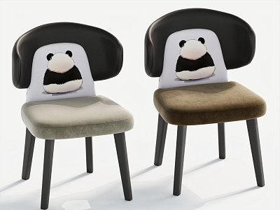 Modern Children's Chair Cartoon Stool Chair model