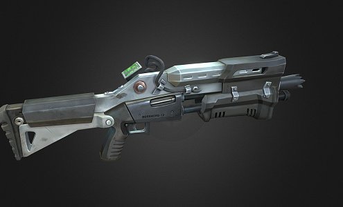 weapon shotgun 3d model