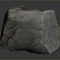 Natural Stone With Rough Surface And Unique Gray Brown Texture Design