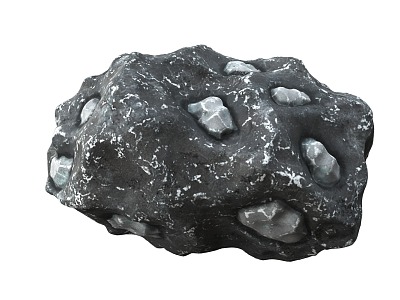 Space Rock Meteorite Volcanic Rock Block Rock Block Rock Specimen Boulder Big Stone Mars Stone Small Hanging Star Stone Space Rock 3d model