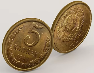 Gold Coins Ancient Coins Collectible Coins Currency Copper Coins Steel Arongs Cultural Relics Foreign Currency Money 3d model