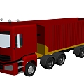 Lightweight truck 3d model