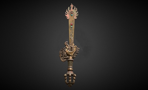 Master Manjushri Sword 3d model