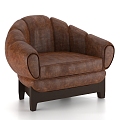 Sofa Single Sofa Seat Casual Sofa Single Chair 3d model