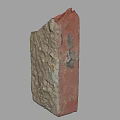 Building Exterior Wall Featuring Rough Textured Brick And Natural Stone Design