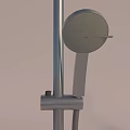 Modern Bathroom Shower Enclosure With Glass Doors Shower Head And Shelves