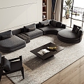 Style Sofa leaflet 3d model