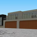 Modern Detached Villa With Swimming Pool Terrace Solar Panels And Green Lawn