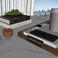 Desktop jewelry combination 3d model