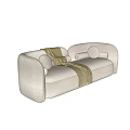 Italian Poliform Multiplayer Sofa 3d model