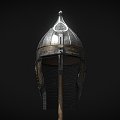 Clean Islamic Helmet 3d model