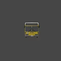 Yellow and White Articulated Bus Number 248 Downtown Express Urban Public Transit