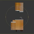 Wooden Storage Cabinets Various Styles Open Shelves Closed Doors And Countertop