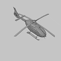 Red Rescue Helicopter Featuring White Cross Symbol On Black Rotors And Red Fuselage