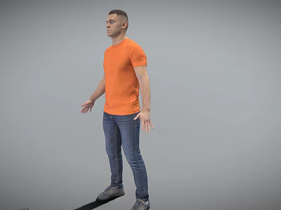 modern man 3d model modern man 3d model