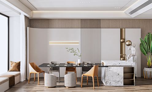 Modern Restaurant 3d model