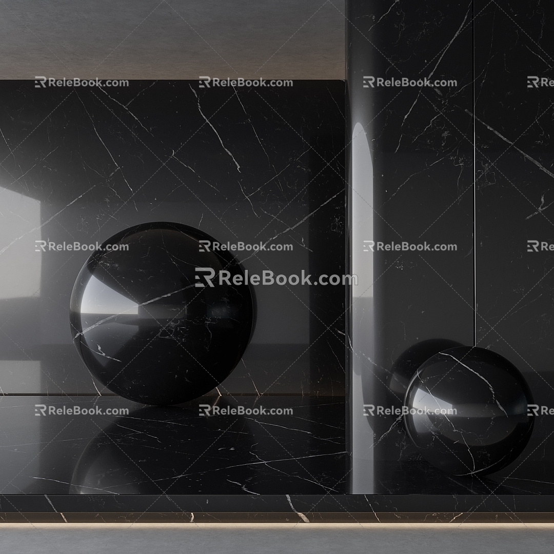 Modern Marble Marble Stone 3d model