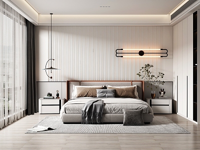 Modern Bedroom 3d model