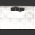 Handwoven Wicker Rectangular Storage Basket for Home Organization and Decor