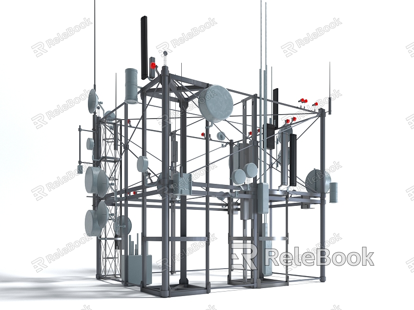 Style Communication equipment Signal tower Public facilities Base station Communication facilities model