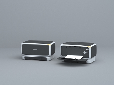 Modern Printers 3d model