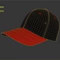 hat cap baseball cap 3d model