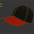 hat cap baseball cap cap 3d model