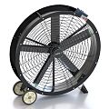 Fan Floor Fan Industrial Fan Blower 3d model