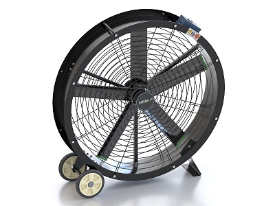 Fan Floor Fan Industrial Fan Blower 3d model