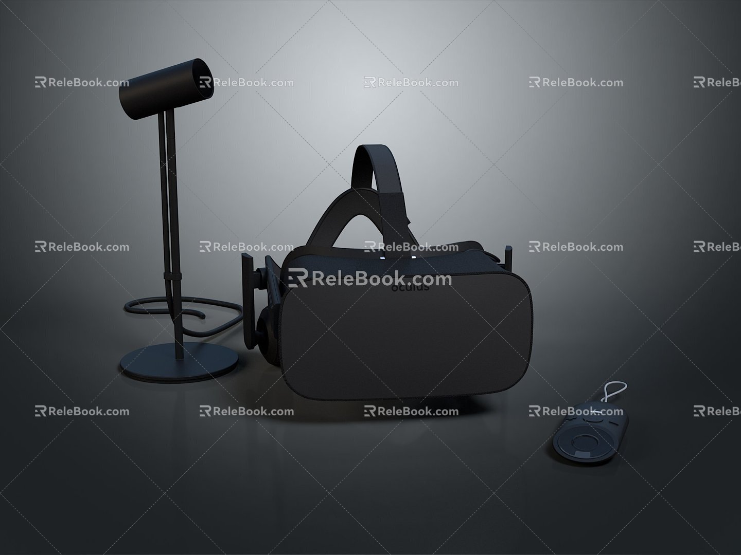 Equipment Glasses Virtual Reality Equipment Headset Bluetooth Headset Headset E-sports Headset 3d model