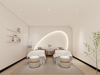 Modern SPA Beauty Salon 3d model