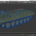 Armored Vehicle Armored Transport Vehicle Crawler Armored Vehicle Launching Vehicle Infantry Fighting Vehicle Reconnaissance Vehicle Low Face Number Low Model Simple Model Video Level Super Realistic 3d model