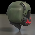 Pilot Helmet Flight Helmet Flying Helmet Low Face Number Low Model Simple Model Game Sub-era Film and Television Level Super Realistic High Precision 3d model