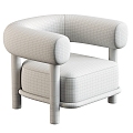 Light Luxury Leisure Chair Collection 3d model