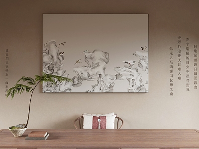 New Chinese Decorative Painting model