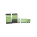 Commercial Glass Display Cabinets With Multiple Shelves LED Lighting And Transparent Design