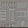 Various Styles Of Modern White Radiators For Home Heating With Different Sizes