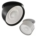 Modern Sleek Downlights And Spotlights With Black And White Finish For Home Lighting