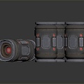 Grenade Grenade Gun Grenade Grenade Ammunition Military Grenade Smoke Bomb Science Fiction Grenade Throwing Weapon 3d model