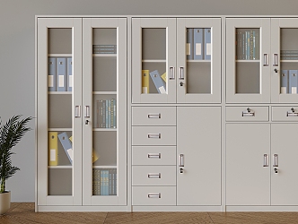 Modern Filing Cabinet Office Cabinet Filing Cabinet Storage Cabinet 3d model